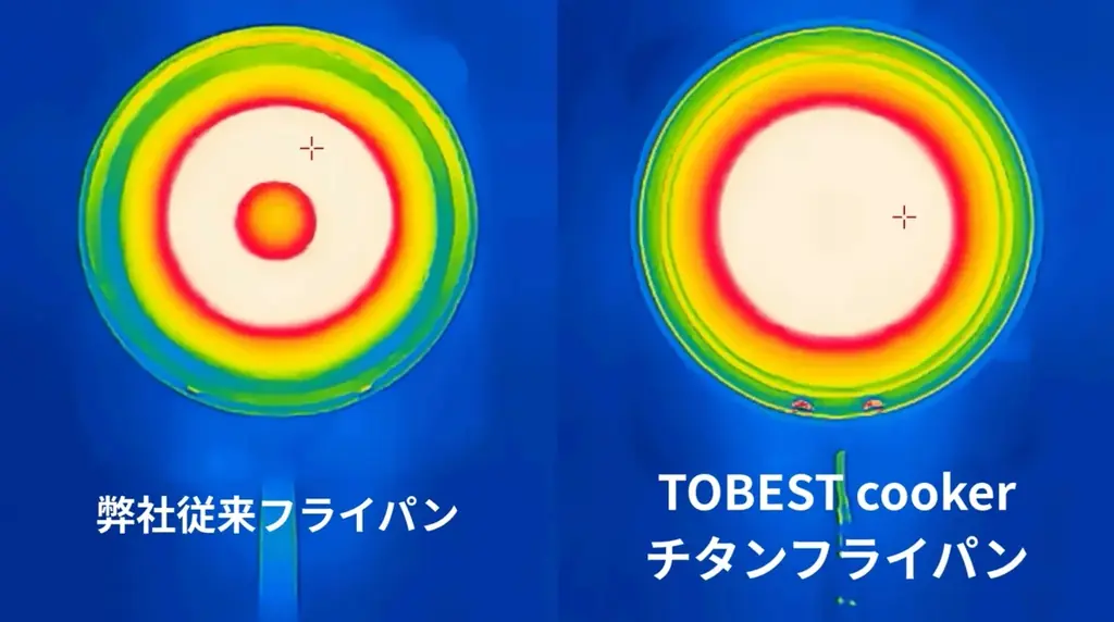 【10月17日(土)10時より】溶解チタンを吹き付けた独自の四層構造フライパン、チタンフライパンがマクアケにて先行販売開始！ 画像 4
