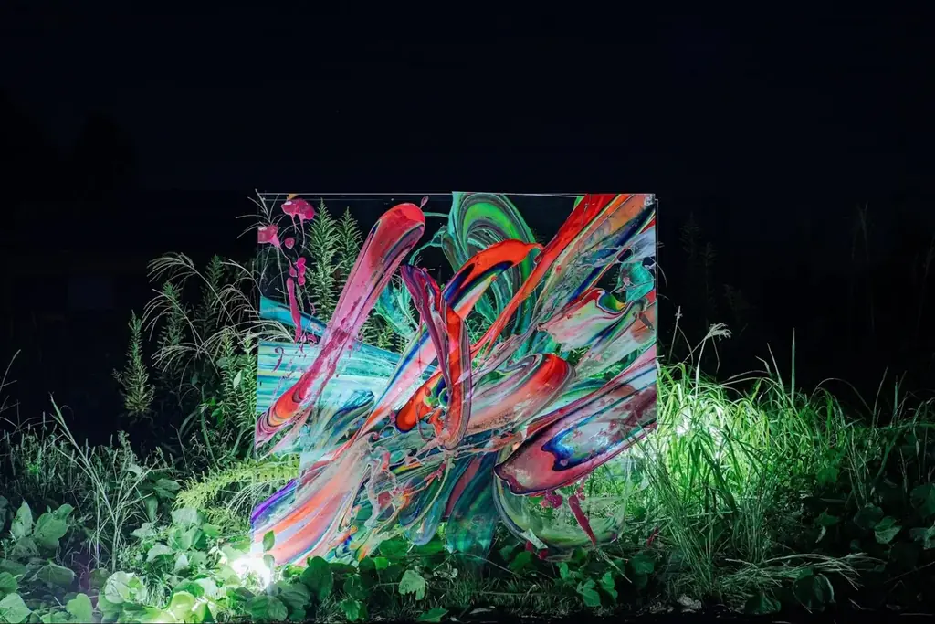 はくいきしろい、個展「Northern Lights」を都立明治公園で開催 画像 2