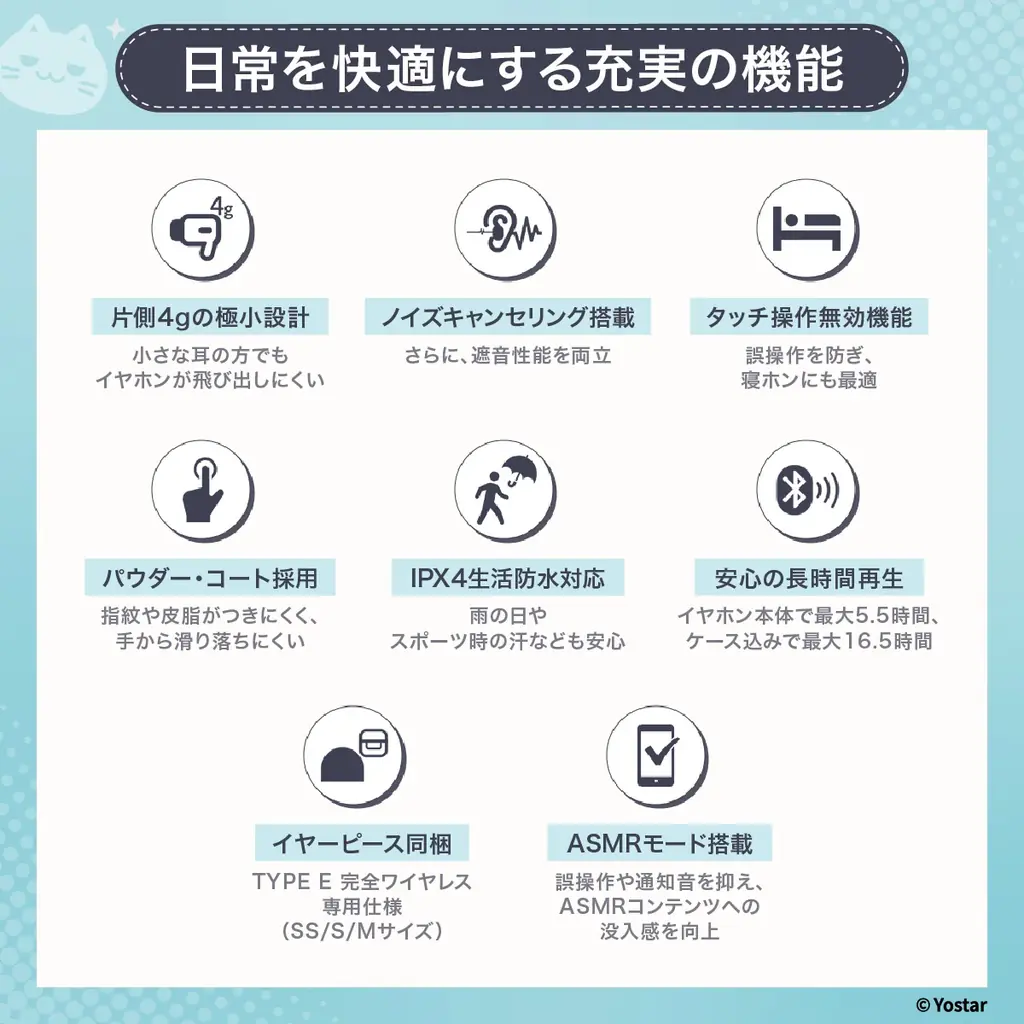 『ステラソラ』初のコラボイヤホンが登場。コハクの完全新録ボイスと描き下ろしグッズを10月18日より期間限定で受注開始 画像 8