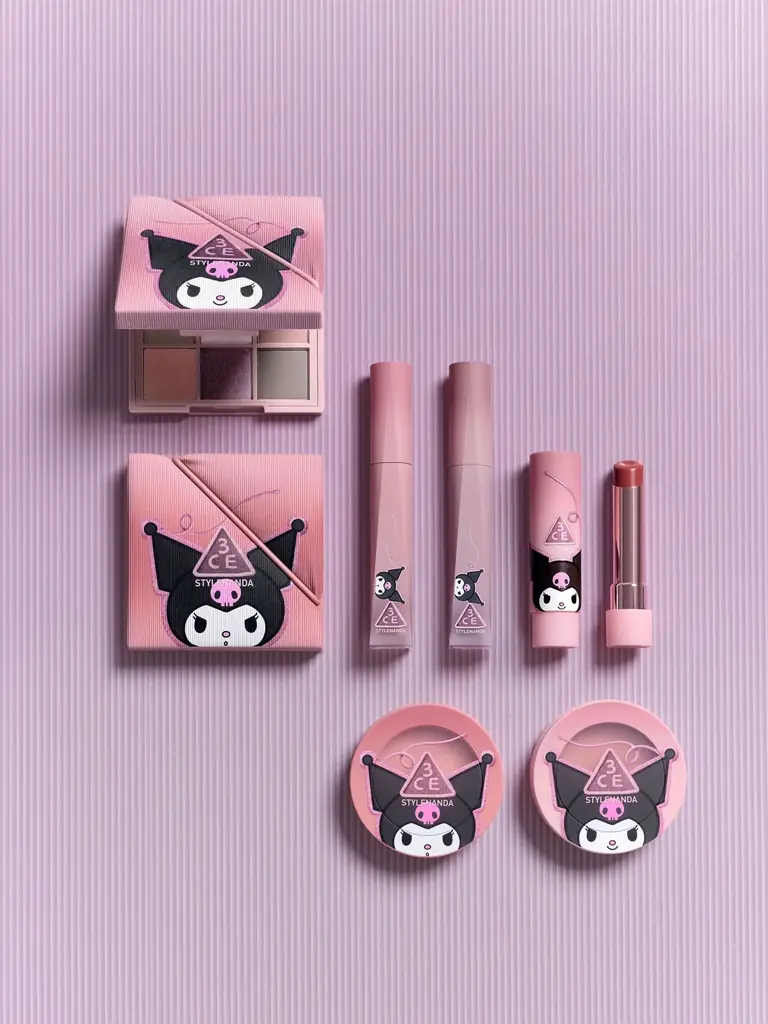 3CE×クロミ初コラボ、11月21日発売の限定コスメ全4種