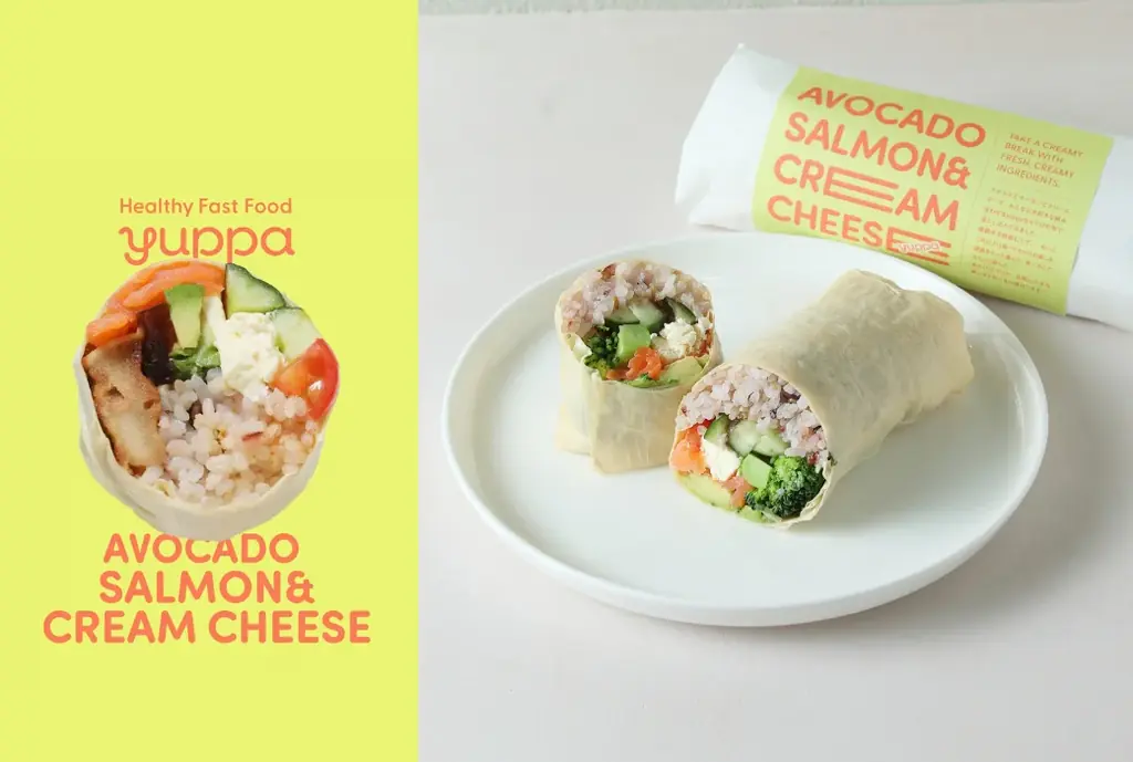 【阪急うめだ本店】東京・表参道で話題のヘルシーファストフード「yuppa」が初登場。京生湯葉で巻いた新感覚ラップサンドを10月21日(水)より限定販売 画像 3