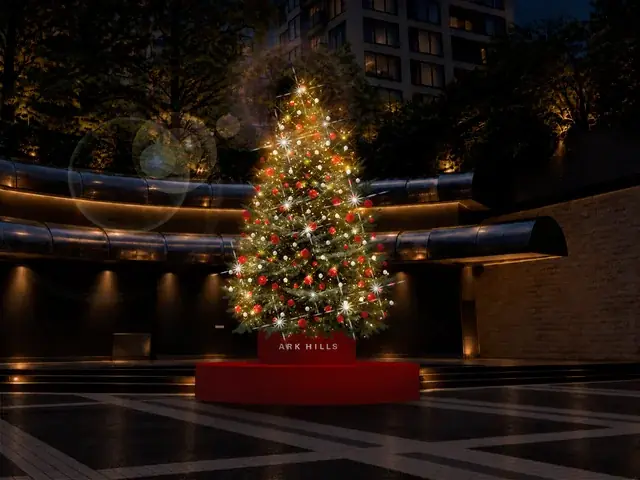 アーク・カラヤン広場にオーセンティックなクリスマスツリーが今年も登場！「ARK HILLS CHRISTMAS 2026」開催 画像 2