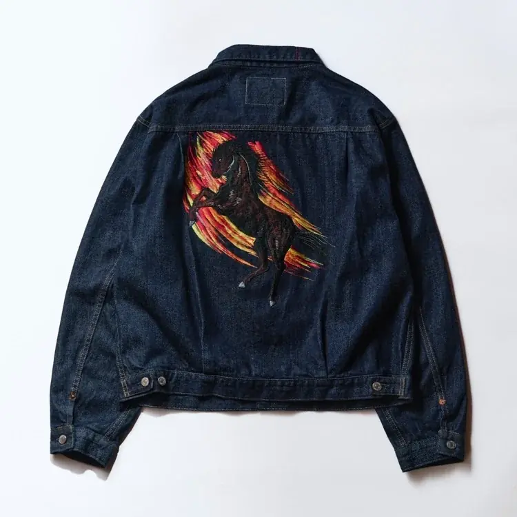 【阪急メンズ大阪】桐生の伝統技「横振り刺繍」作家・大澤紀代美と気鋭のファッションブランドのコラボアイテムが10月21日(水)より限定で登場 画像 2