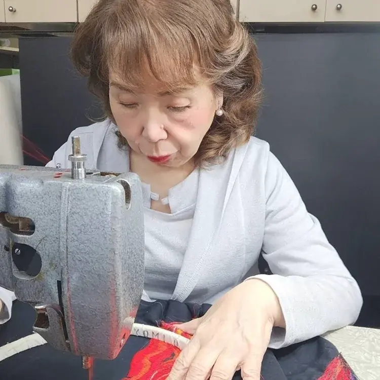 【阪急メンズ大阪】桐生の伝統技「横振り刺繍」作家・大澤紀代美と気鋭のファッションブランドのコラボアイテムが10月21日(水)より限定で登場 画像 8