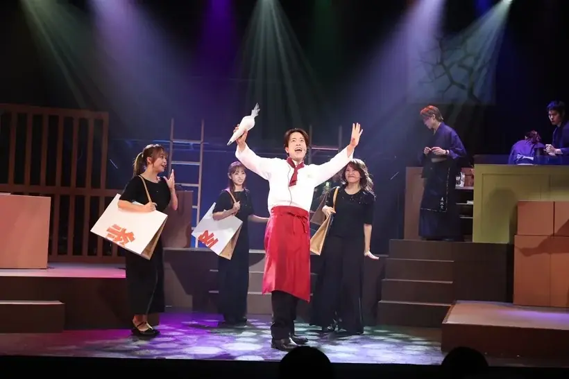 【舞台写真あり】清水ユウ作の人気コミック「鹿楓堂よついろ日和」公演初日関係者コメント＆初日観劇レポート 画像 6