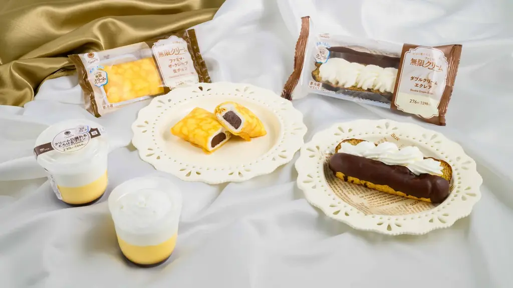ファミマ「無限クリーム」新作3種が10月20日発売、6日で300万食突破