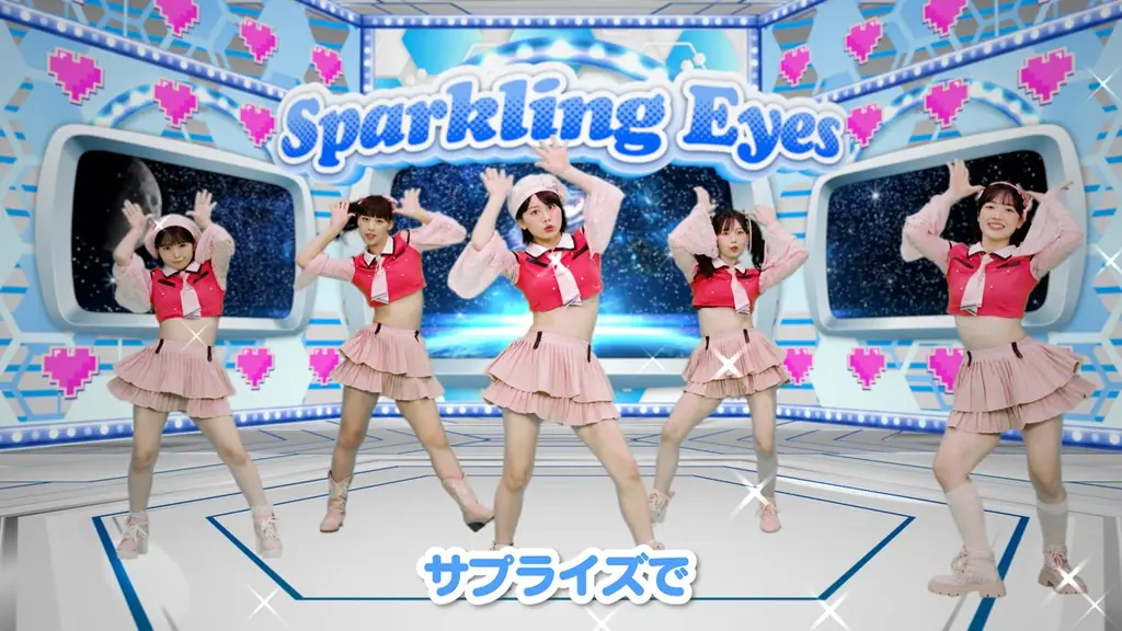 つんく♂プロデュースのスーパーインディーズアイドル「Sparkling Eyes」、新曲「青春じゃんけんギュウ〜！！」でグループ初のMV公開！吉本新喜劇座長・アキがサプライズ出演 画像 4