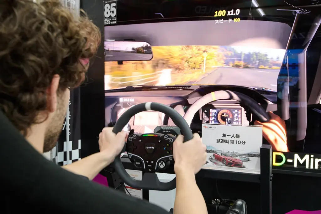 「TCLレーシングビジョン」開催レポート TCLの最新SQD-Mini LEDテレビで『Forza Horizon 6』の世界に没入！ 画像 3