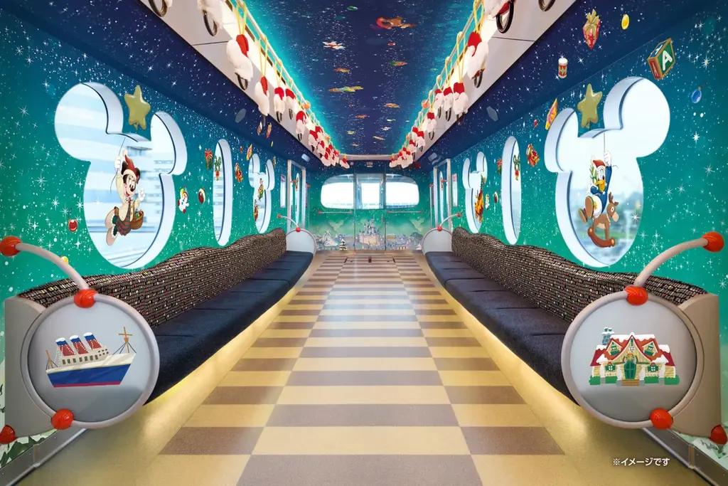 乗って、集めて、楽しむ！ディズニーリゾートラインのクリスマス2026　　～2026年11月11日(水)から開催～ 画像 3