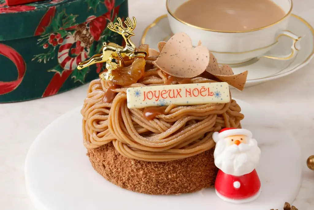 【ロイヤルミルクティースイーツ専門店ルロワージュ】茶葉の濃厚な香りを堪能する“ミルクティー尽くし”の新作クリスマスケーキ2種が登場！伊勢丹新宿店限定で予約受付中 画像 3