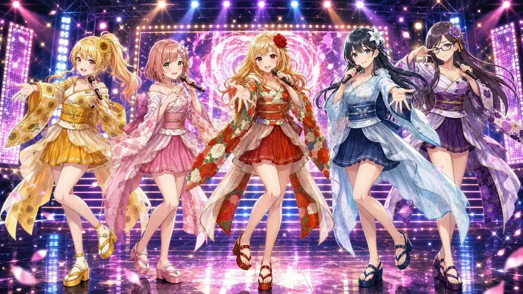 『IDOL:UnderCode』発・華蝶風月、デビュー楽曲「まだ終われないよね？」リリース！10月26日より各音楽配信サービスにて配信・販売開始 画像 5
