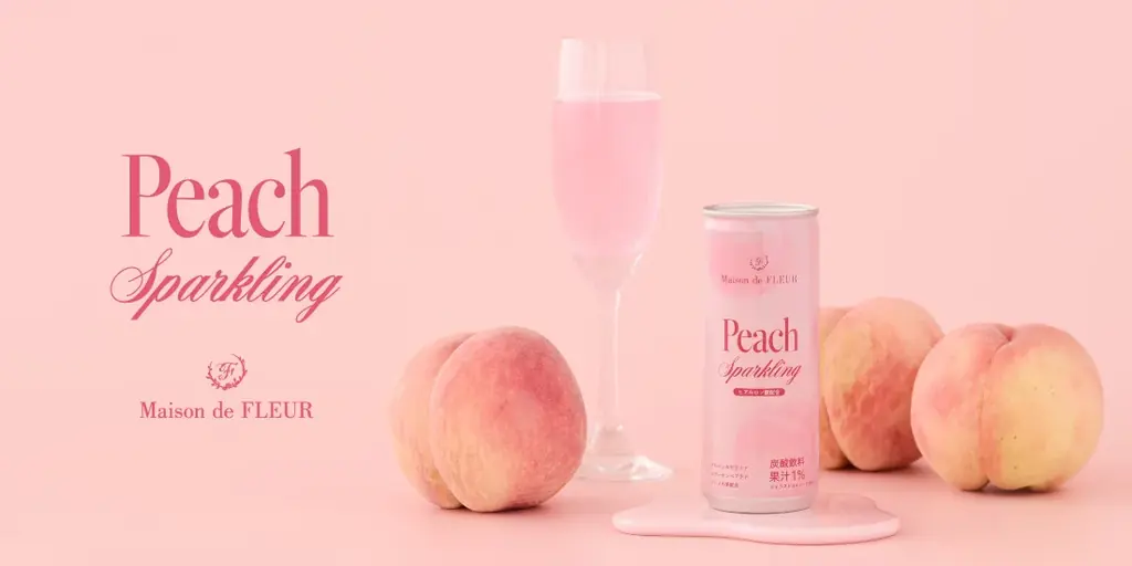 Maison de FLEUR初のドリンク、10月27日ローソン限定発売