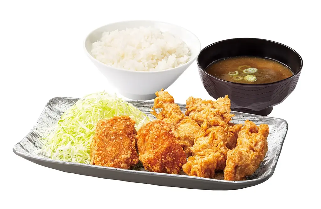 山の幸と海の幸を一緒にご堪能あれ！「出汁とり天と白身魚からあげのきのこバターあんかけ定食」からやまで販売開始！ 画像 3