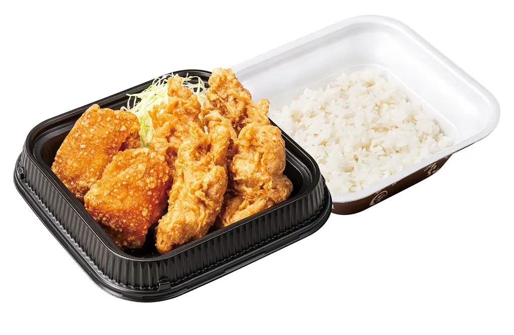 山の幸と海の幸を一緒にご堪能あれ！「出汁とり天と白身魚からあげのきのこバターあんかけ定食」からやまで販売開始！ 画像 7