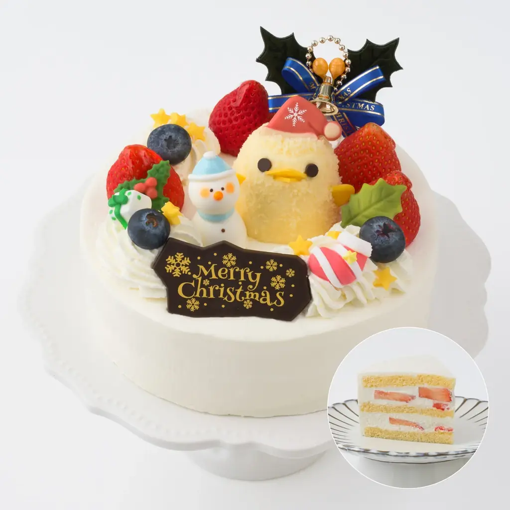 クリスマスを彩る「ぴよりん」のクリスマスケーキが今年も登場！人気のアソート＆デコレーションの2種類を販売 画像 3
