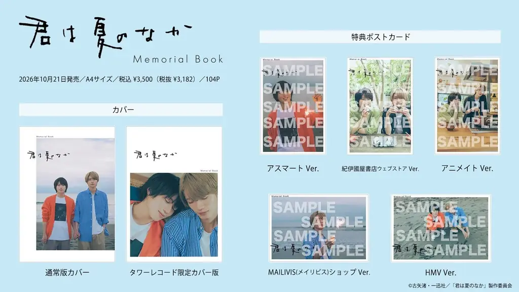 奥智哉×杢代和人「君は夏のなか」公式本が発売
