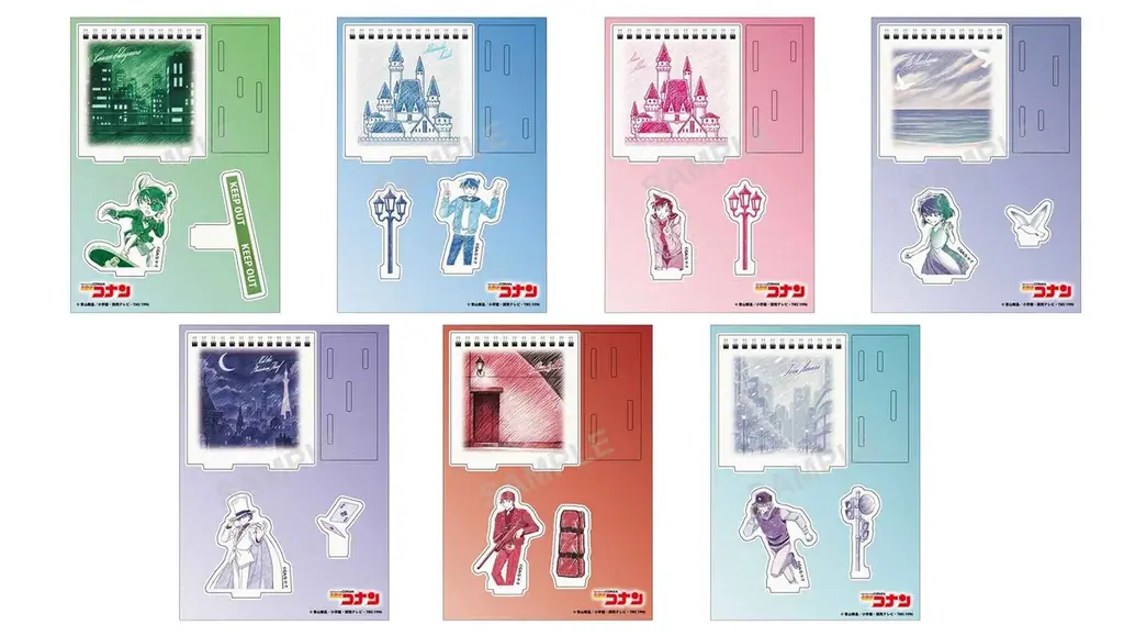 【名探偵コナン】ペンシルアート　木製ジオラマスタンドコレクションの発売が決定!!本日10/21(水)よりご予約受付を開始!! 画像 3