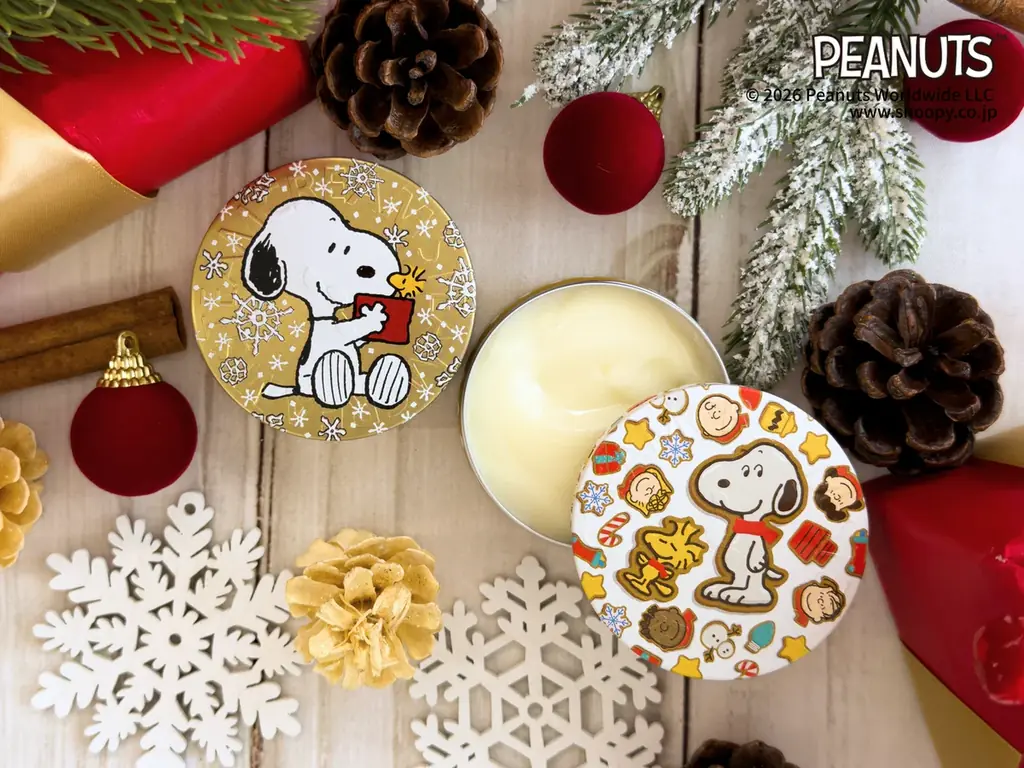 PEANUTS冬缶発売