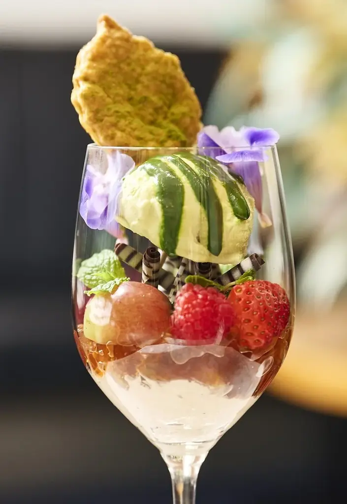 東京ステーションギャラリー×TOKYO STATION CAFE展覧会「ニコライ・アストルップ 創造する庭」開催記念ノルウェーの自然を表現した『コラボレーションパフェ』を期間限定販売！ 画像 3