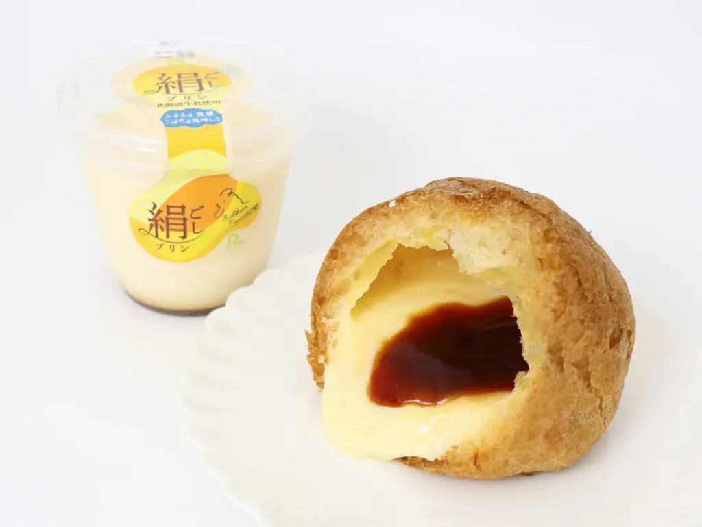 あのロングセラー商品がシュークリームに！「絹ごしプリンシュー」が11月1日（日）から販売開始 画像 5