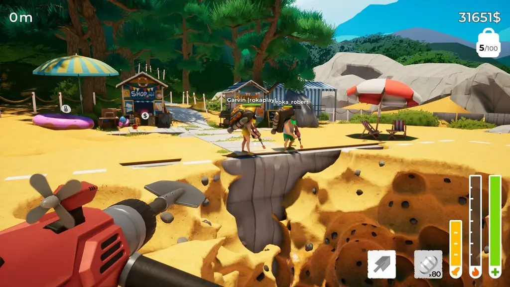 みんなで掘れば楽しさ倍増！『A Game About Digging A Hole Together』12月4日発売予定！ 画像 2