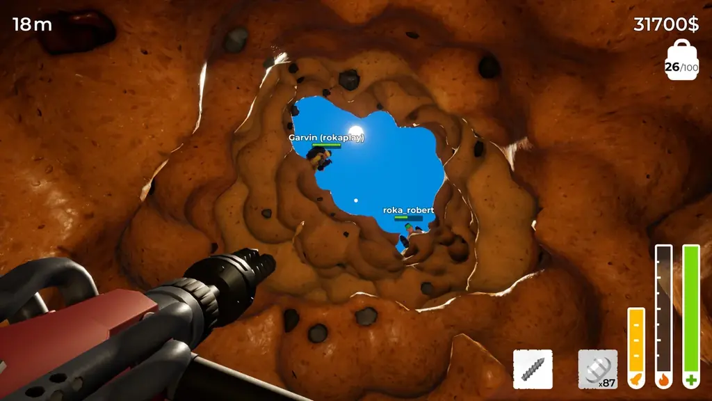 みんなで掘れば楽しさ倍増！『A Game About Digging A Hole Together』12月4日発売予定！ 画像 6