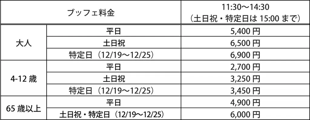 シェラトン・グランデ・トーキョーベイ・ホテル 華やかなホリデーシーズンを彩る「クリスマスブッフェ」を開催 画像 6