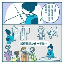 累計出荷1万本を突破した「洗う絹子さん」を産んだ和装ケアブランド「日々、絹子さん。」から第2弾　着物のシワ伸ばし剤『守る絹子さん　おでかけシルクミスト』新発売　”持ち歩く新しい和装ケア習慣を” 画像 9