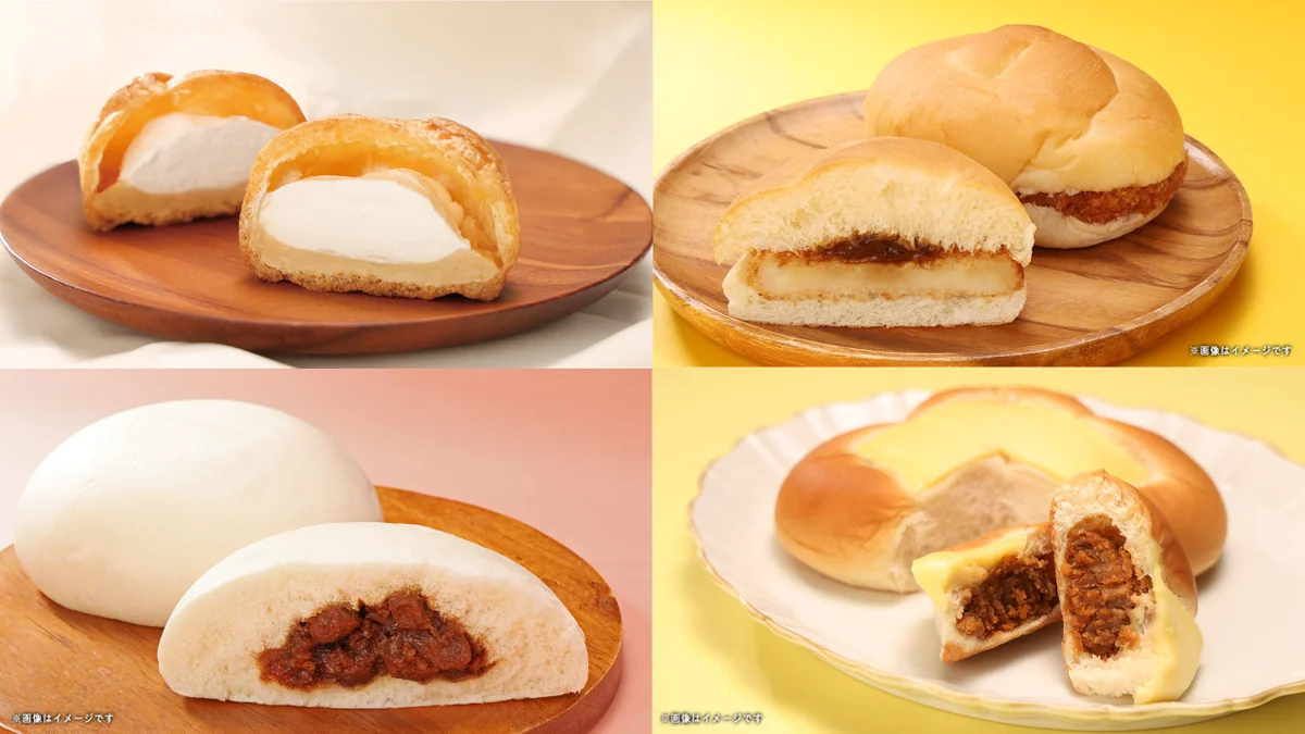 【ローソンストア100・11月の新商品】冬のはじまりに向けた濃厚＆食べ応えの新商品が順次発売　大きなすき焼き風肉まんやキャラメルクリームのシュークリームが登場 画像 1
