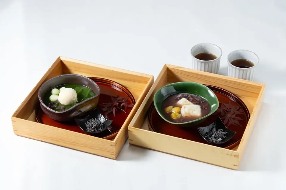 秋冬限定ぜんざい販売