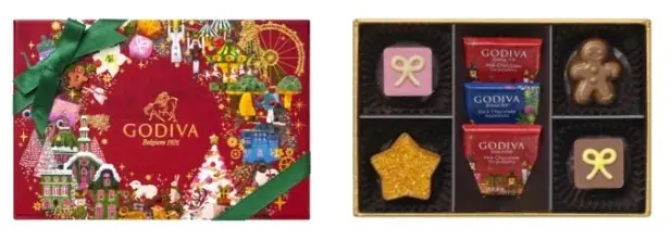 ゴディバ創業100周年を締めくくるホリデーシーズン！「ゴディバ プティフール コレクション」、限定 焼き菓子やラグジュアリーボックスが登場 画像 10