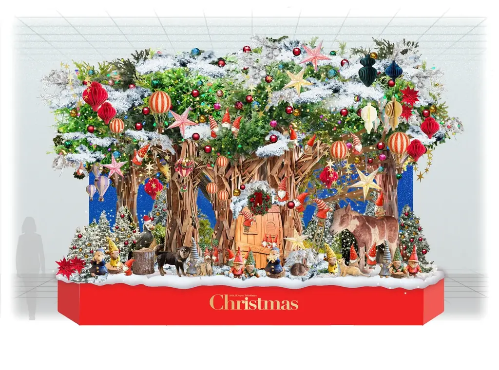 【名古屋タカシマヤ】平日クリスマスを華やかに彩るグルメから贈りものの定番アイテムまで一度に揃う『ジェイアール名古屋タカシマヤのクリスマス2027』 画像 1