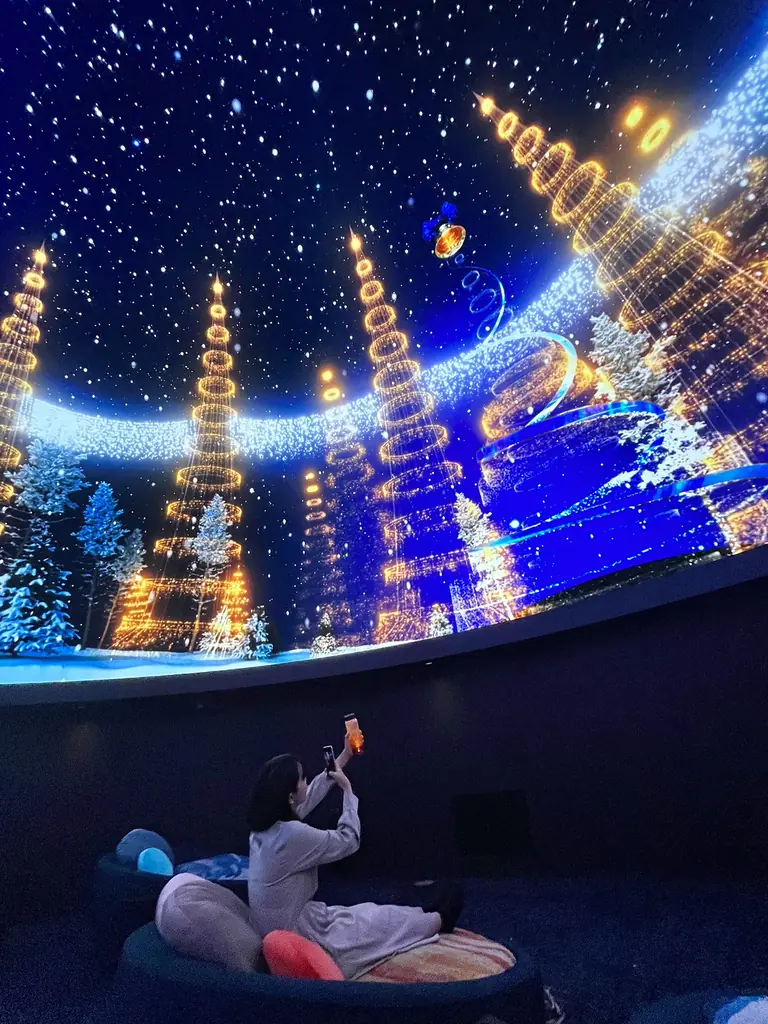 撮影OK！プラネタリウムできらめくクリスマス『イルミネーションウェルカムドーム』11月12日(木)より開催 画像 2