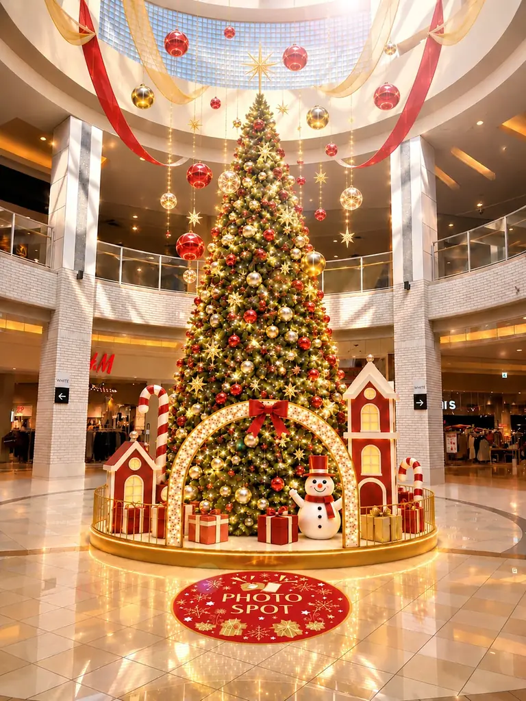 約10mの巨大クリスマスツリーがモレラ岐阜に登場！「MALera Christmas 2026」開催 画像 2