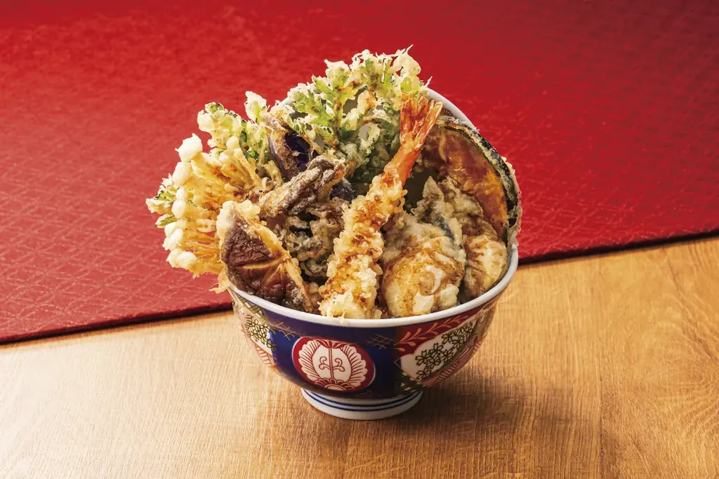 牡蠣×きのこ×秋野菜。丼からあふれる秋の贅。「牡蠣ときのこの天丼」が天丼はま田にて期間限定で新登場！ 画像 2