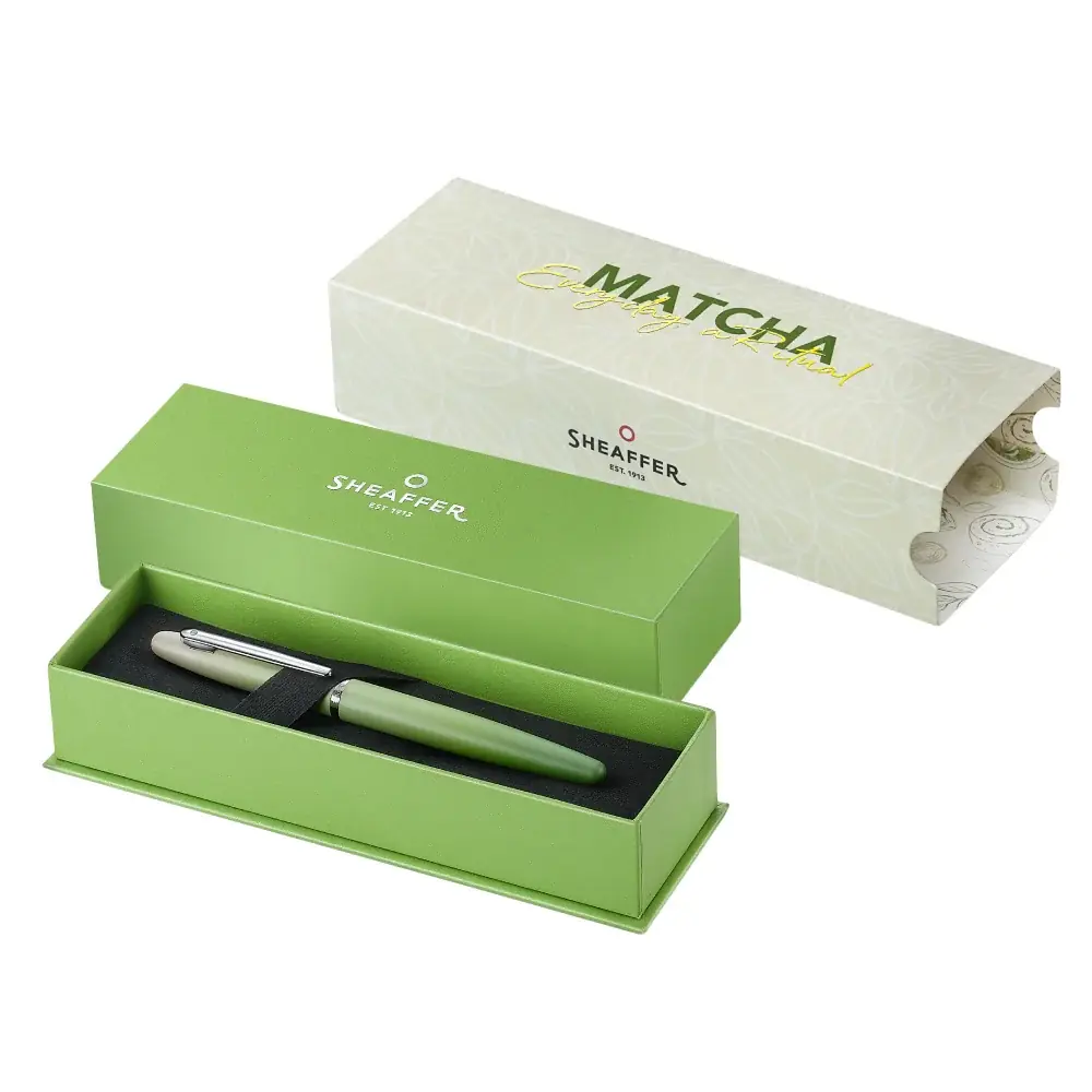 【新発売】「茶道」と「書くこと」の親和性から誕生した「シェーファー MATCHA 抹茶」コレクションが、筆記具ブランド「シェーファー」より発売 画像 4