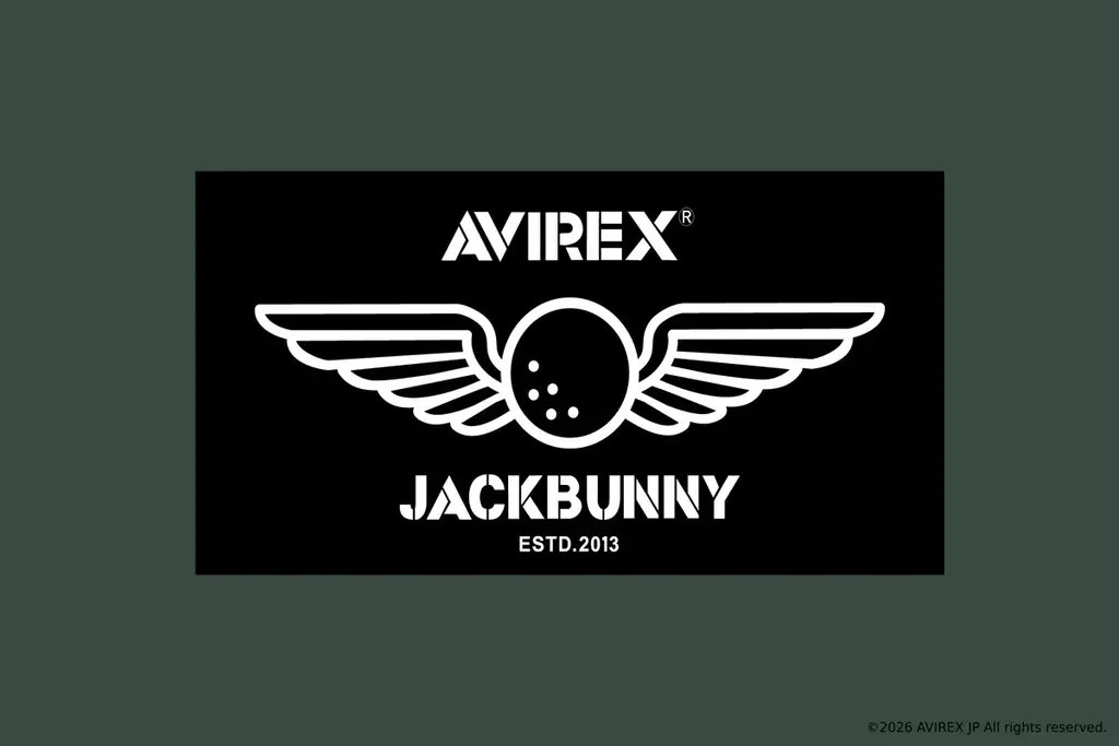 Jack Bunny!!×AVIREX初コラボ、12月4日発売の全8商品