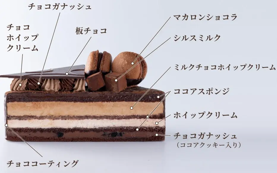 生チョコ発祥の店「シルスマリア」が贈る、心華やぐ2026年クリスマスケーキ 画像 3