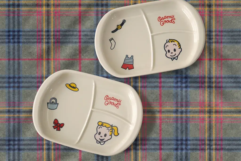 OSAMU GOODS × HASAMIの新作は、どこか懐かしい3つ仕切りの「ランチプレート」。 画像 3