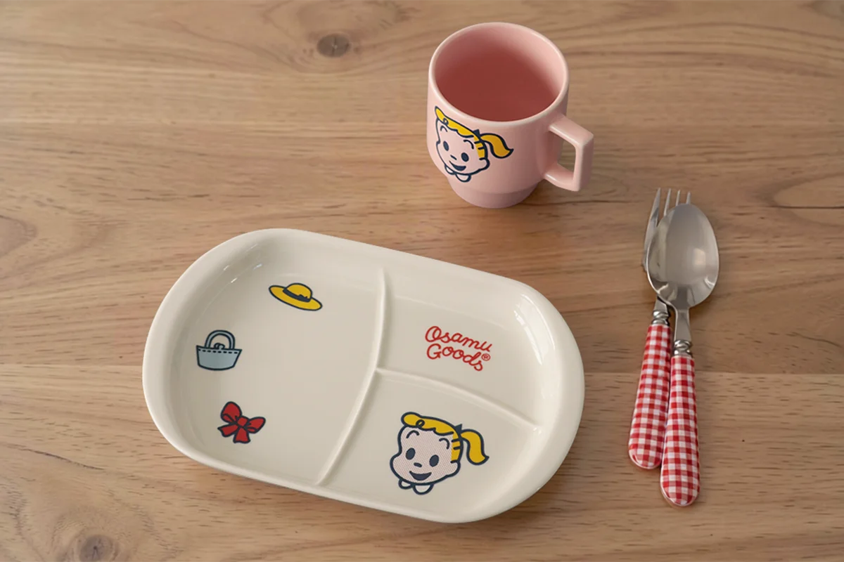 OSAMU GOODS × HASAMIの新作は、どこか懐かしい3つ仕切りの「ランチプレート」。 画像 7