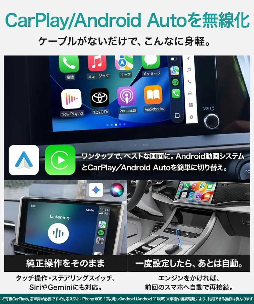 【新製品】処理速度と冷却機能が向上。車載デバイス「OTTOCAST Play2Video S」正規モデルが10月24日発売 画像 3