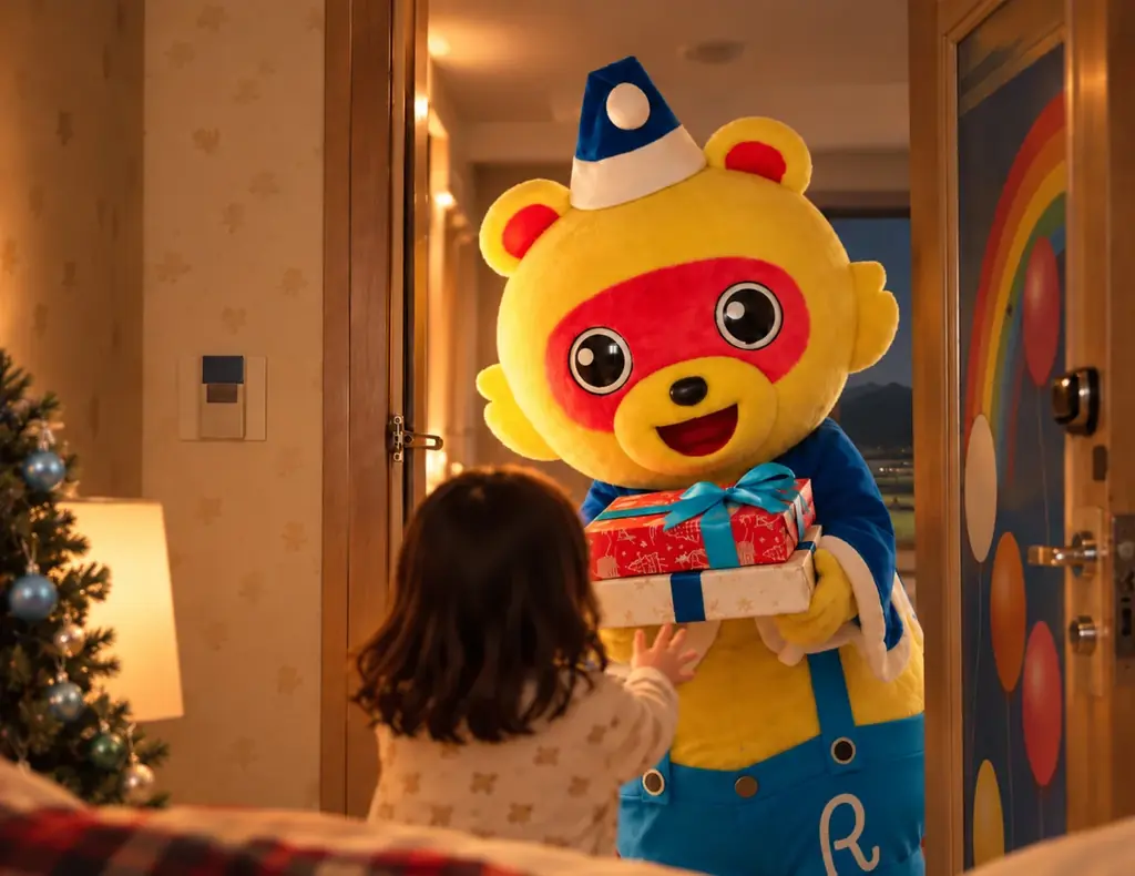 アオアヲのクリスマス☆サンタ’s カミング【リゾッ太サンタがやって来る！】幼児の宿泊費が無料、12時レイトチェックアウト♪ 画像 2