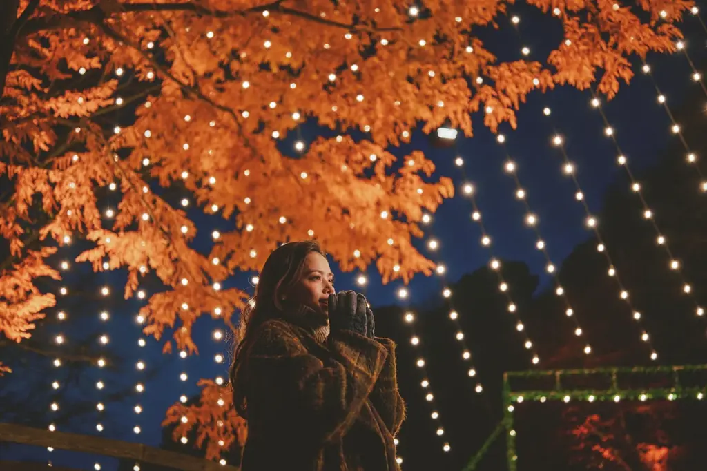 神戸クリスマスマーケット2026のシンボルツリー「森のクリスマスツリー（高さ25m)」の点灯セレモニーを11/7（土）に開催。煌びやかな「古城のクリスマス（展望広場全域）」の点灯セレモニーも同日開催。 画像 7