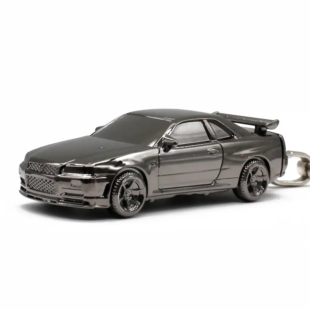 「日産スカイライン GT-R（BNR34）」を立体的に再現した新作キーリング、Amazon に登場。シリアルナンバー入り、5000個限定 画像 2