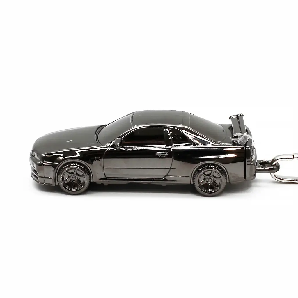 「日産スカイライン GT-R（BNR34）」を立体的に再現した新作キーリング、Amazon に登場。シリアルナンバー入り、5000個限定 画像 3