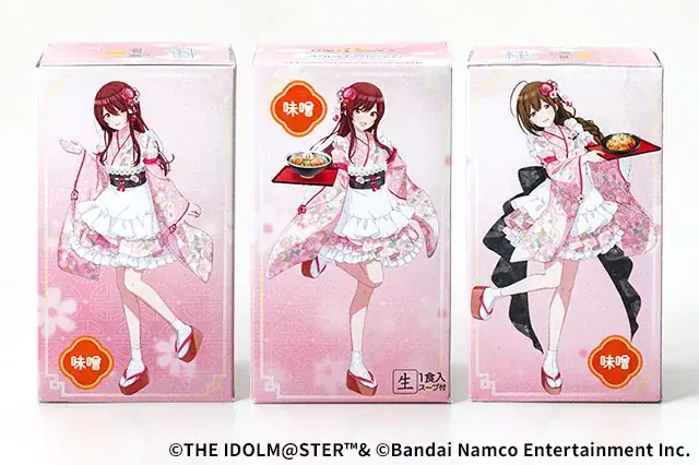 ８番らーめん×『アイドルマスター シャイニーカラーズ』コラボ限定パッケージの「８番箱らーめん３個セット」を受注限定で販売！ 画像 4