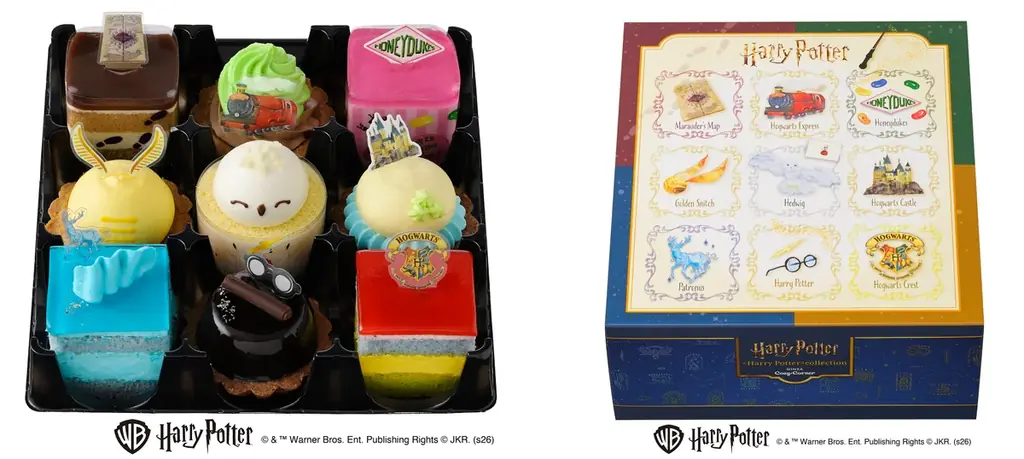 『ハリー・ポッター』の人気のモチーフがプチケーキと焼菓子に♪11月1日から期間・数量限定で登場 画像 2