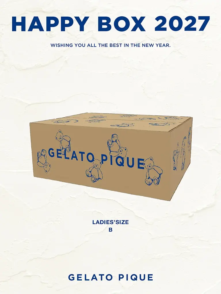 【gelato pique(ジェラート ピケ)】毎年大好評の福袋『HAPPY BOX 2027』が今年も登場！ 画像 3