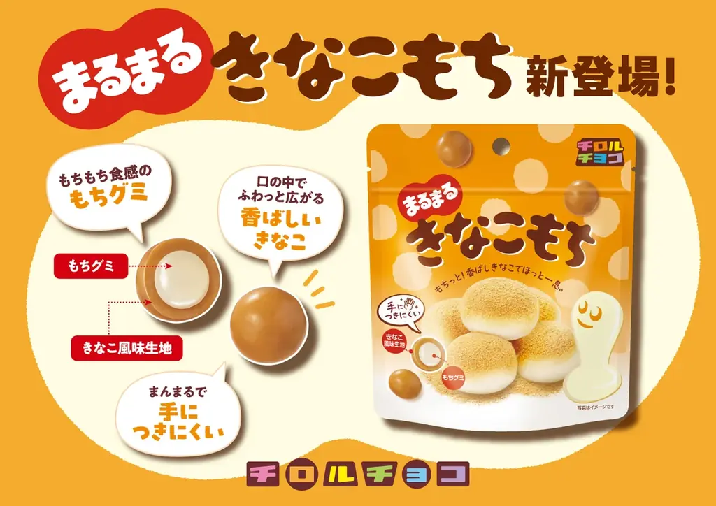 まるまるきなこもち発売