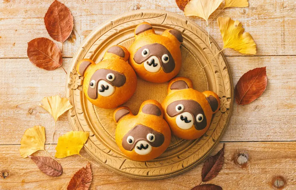 【木村屋總本店】＜新商品＞11月1日から、つぶらな瞳がかわいらしい動物パン「たぬきくん」を発売！ 画像 2